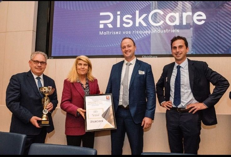 Riskcare reçoit l’oscar de la Fédération Française des Incendies (FFMI) dans la catégorie 'Management de la sécurité'